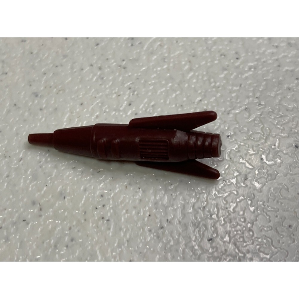 Vintage 1985 Tomy Starriors Transfer Rings Original Part Brown Gun Launcher